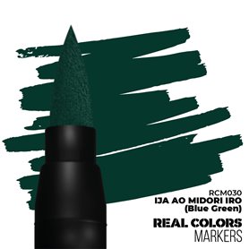 AK Interactive REAL COLORS MARKERS RCM-030 MARKER IJA AO Midori Iro (Blue Green)