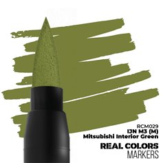 AK REAL COLORS MARKER IJN M3 (M) Mitsubishi Interior Green