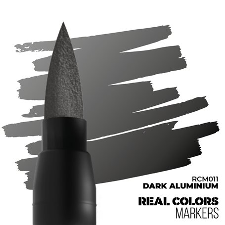 AK REAL COLORS MARKER Dark Aluminium