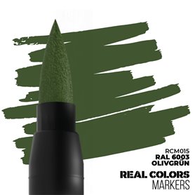 AK Interactive REAL COLORS MARKERS RCM-015 RAL 6003 Olivgrun