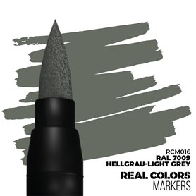 AK REAL COLORS MARKER RAL 7009 Hellgrau-Light Grey