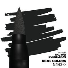 AK REAL COLORS MARKER RAL 7021 Dunkelgrau