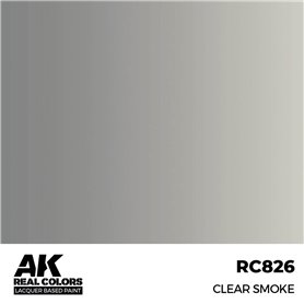 AK Interactive REAL COLORS RC-826 Clear Smoke - 17ml