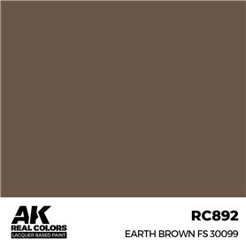 AK Interactive REAL COLORS RC-892 Earth Brown FS 30099 - 17ml