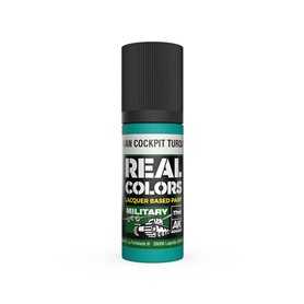 AK REAL COLORS Russian Cockpit Torquoise 17ml.