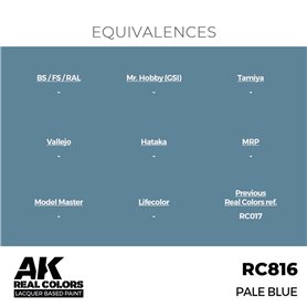 AK REAL COLORS Pale Blue 17 ml.