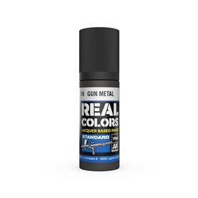 AK Interactive REAL COLORS RC-819 Gun Metal - 17ml