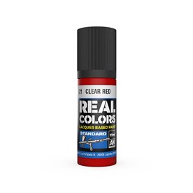 AK REAL COLORS Clear Red 17 ml.