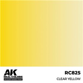 AK Interactive REAL COLORS RC-825 Clear Yellow - 17ml