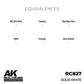 AK REAL COLORS Solid White 17 ml.
