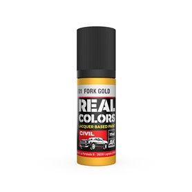 AK REAL COLORS Fork Gold 17 ml.