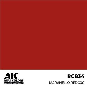 AK Interactive REAL COLORS RC-834 Maranello Red 300 - 17ml