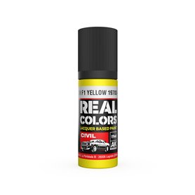 AK REAL COLORS French F1 Yellow 1970s-1980s 17 ml.