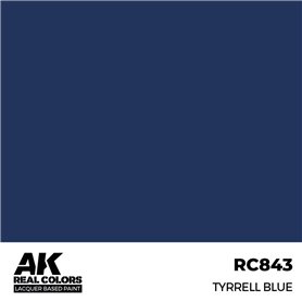 AK REAL COLORS Tyrrell Blue 17 ml.