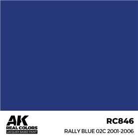 AK Interactive REAL COLORS RC-8846 Rally Blue 02C 2001-2006 - 17ml