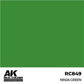 AK Interactive REAL COLORS RC-849 Ninja Green - 17ml