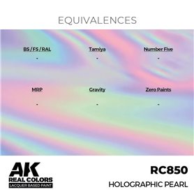 AK REAL COLORS Holographic Pearl 17 ml.
