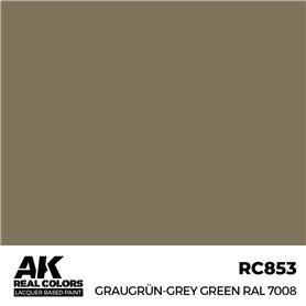 AK Interactive REAL COLORS RC-853 Graugrün-Grey Green RAL 7008 - 17ml