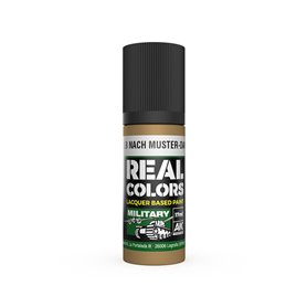 AK Interactive REAL COLORS RC-858 Dunkelgelb Nach Muster-Dark Yellow - 17ml