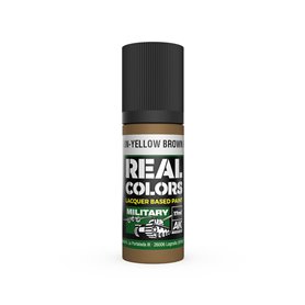 AK REAL COLORS Gelbbraun-Yellow Brown RAL 8000 17 ml.