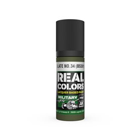 AK REAL COLORS Slate No.34 (BS381) 17 ml.