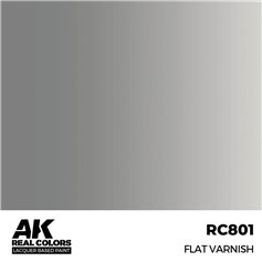 AK REAL COLORS Flat Varnish 17 ml.