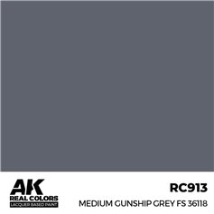 AK REAL COLORS Medium Gunship Grey FS 36118 17 ml.