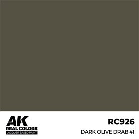 AK Interactive REAL COLORS RC-926 Dark Olive Drab 41 - 17ml