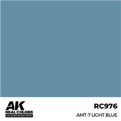 AK Interactive REAL COLORS RC-976 AMT-7 Light Blue - 17ml