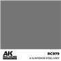 AK REAL COLORS A-14 Interior Steel Grey 17 ml.