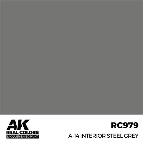 AK REAL COLORS A-14 Interior Steel Grey 17 ml.