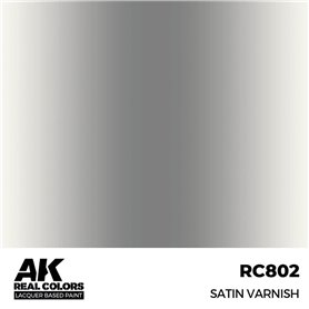 AK Interactive REAL COLORS RC-8 Satin Varnish - 17ml