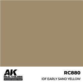 AK Interactive REAL COLORS RC-880 IDF Early Sand Yellow - 17ml