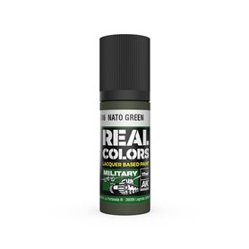 AK Interactive REAL COLORS RC-886NATO Green - 17ml