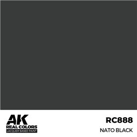 AK Interactive REAL COLORS RC-888 NATO Black - 17ml