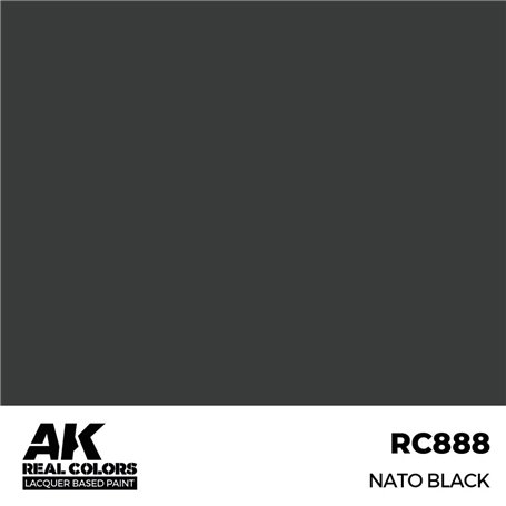 AK REAL COLORS NATO Black 17 ml.