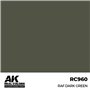 AK REAL COLORS RAF Dark Green 17 ml.