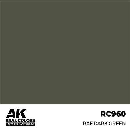 AK REAL COLORS RAF Dark Green 17 ml.