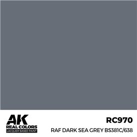 AK REAL COLORS RAF Dark Sea Grey BS381C/638 17 ml.