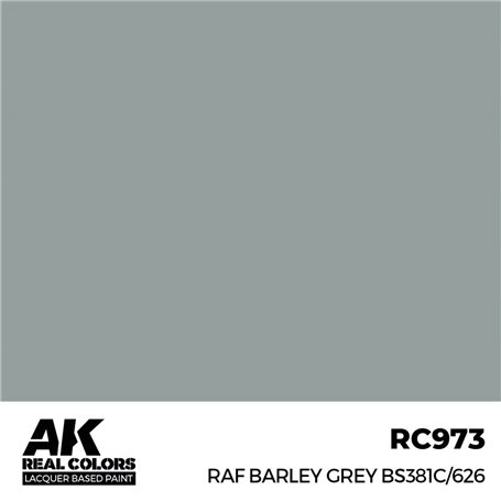 AK REAL COLORS RAF Barley Grey BS381C/626 17 ml.