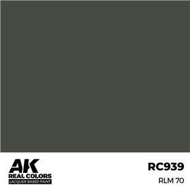 AK Interactive REAL COLORS RC-939 RLM 70 - 17ml