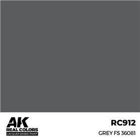 AK Interactive REAL COLORS RC-912 Grey FS 36081 - 17ml