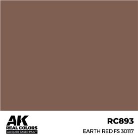 AK Interactive REAL COLORS RC-893 Earth Red FS 30117 - 17ml