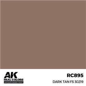 AK Interactive REAL COLORS RC-895 Dark Tan FS 30219 - 17ml