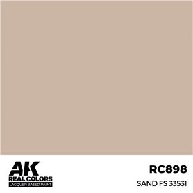 AK Interactive REAL COLORS RC-898 Sand FS 33531 - 17ml