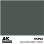 AK REAL COLORS Dull Dark Green FS 34092 17 ml.