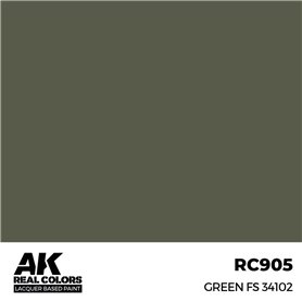 AK REAL COLORS Green FS 34102 17 ml.