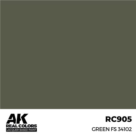 AK REAL COLORS Green FS 34102 17 ml.