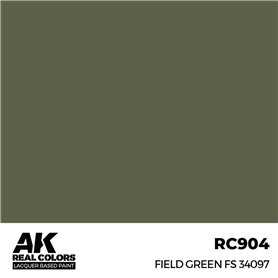 AK Interactive REAL COLORS RC-904 Field Green FS 34097 - 17ml