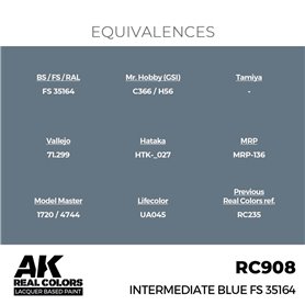 AK REAL COLORS Intermediate Blue FS 35164 17 ml.